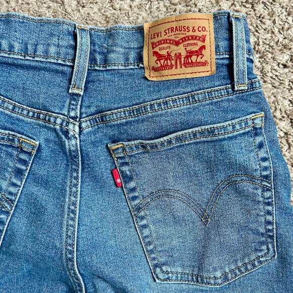EUC I Levi's Wedgie Straight Jean I Medium Wash I Size: 29 I Button Fly - Picture 8 of 8